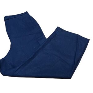 Vintage Studios linen blend drawstring waist Capri